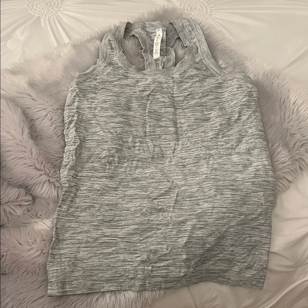 Athleta Heather Gray Women's Tank Top